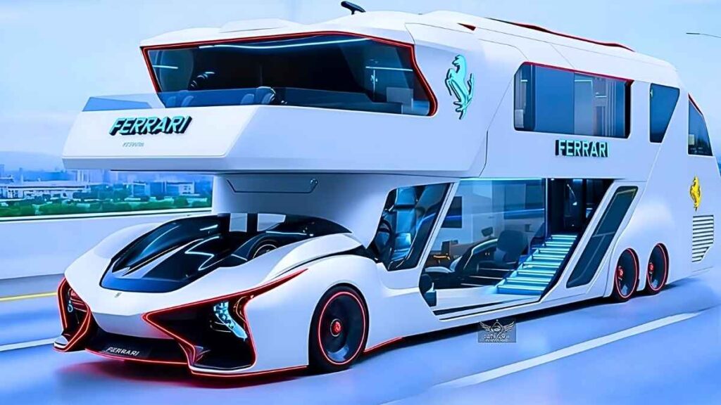 Autocaravana Ferrari 2026: Lujo, Potencia y Confort para Aventuras Exclusivas