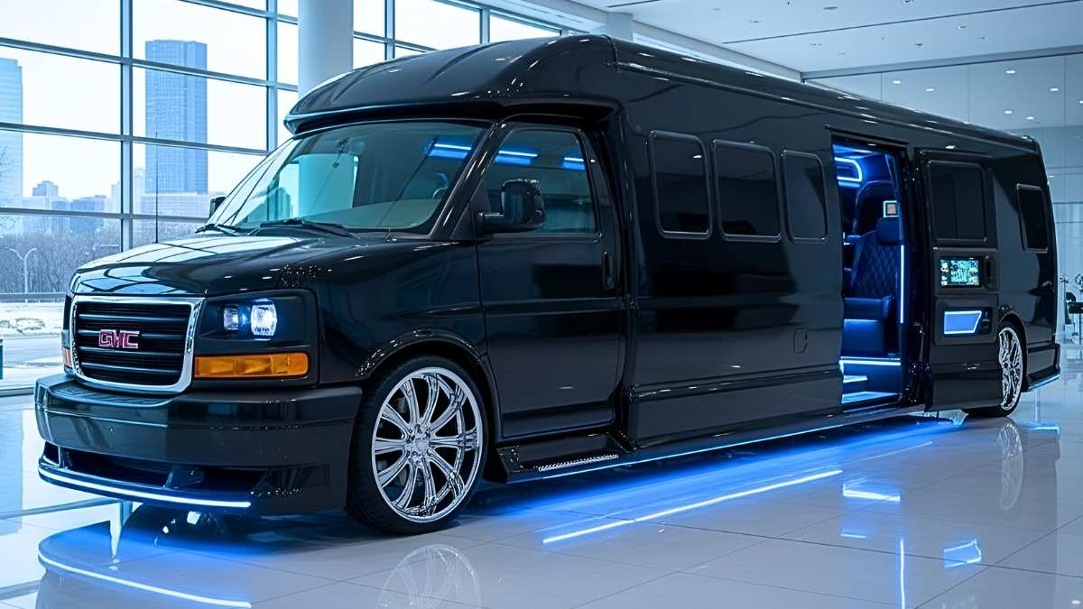 Autocaravana Limusina GMC Savana 2026: La Máxima Máquina de Lujo para Viajes por Carretera