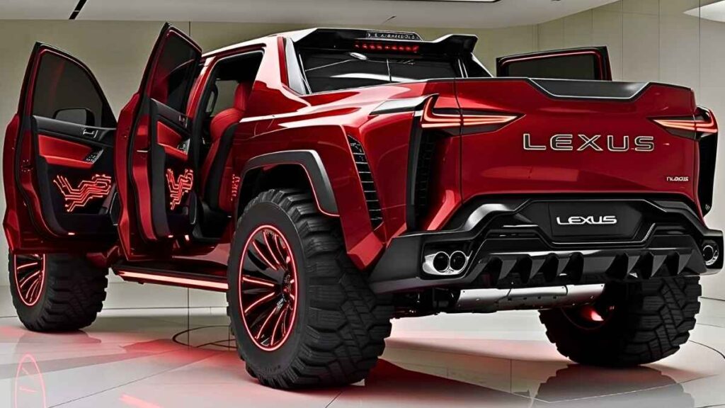 Lexus Pickup 2026: Primer Vistazo a la Pickup Premium con Diseño, Potencia y Características de Aventura